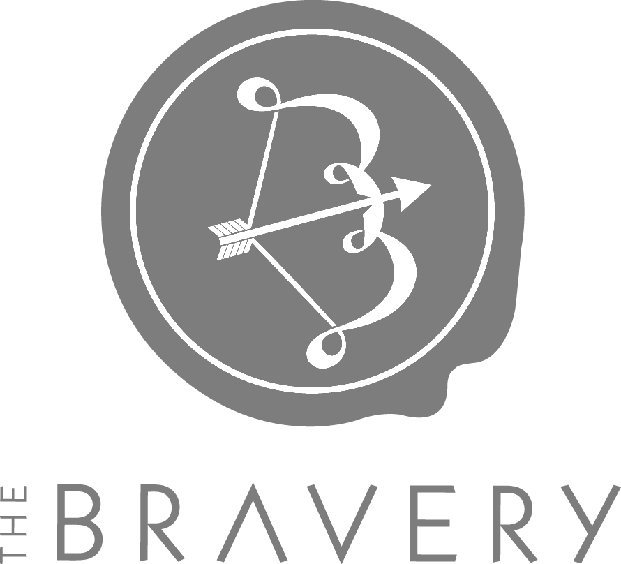The Bravery Logo BW